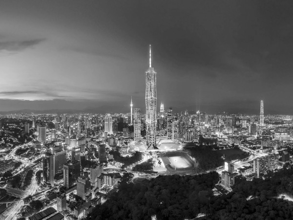 Merdeka 118 - the second tallest building in the world, Kuala Lumpur