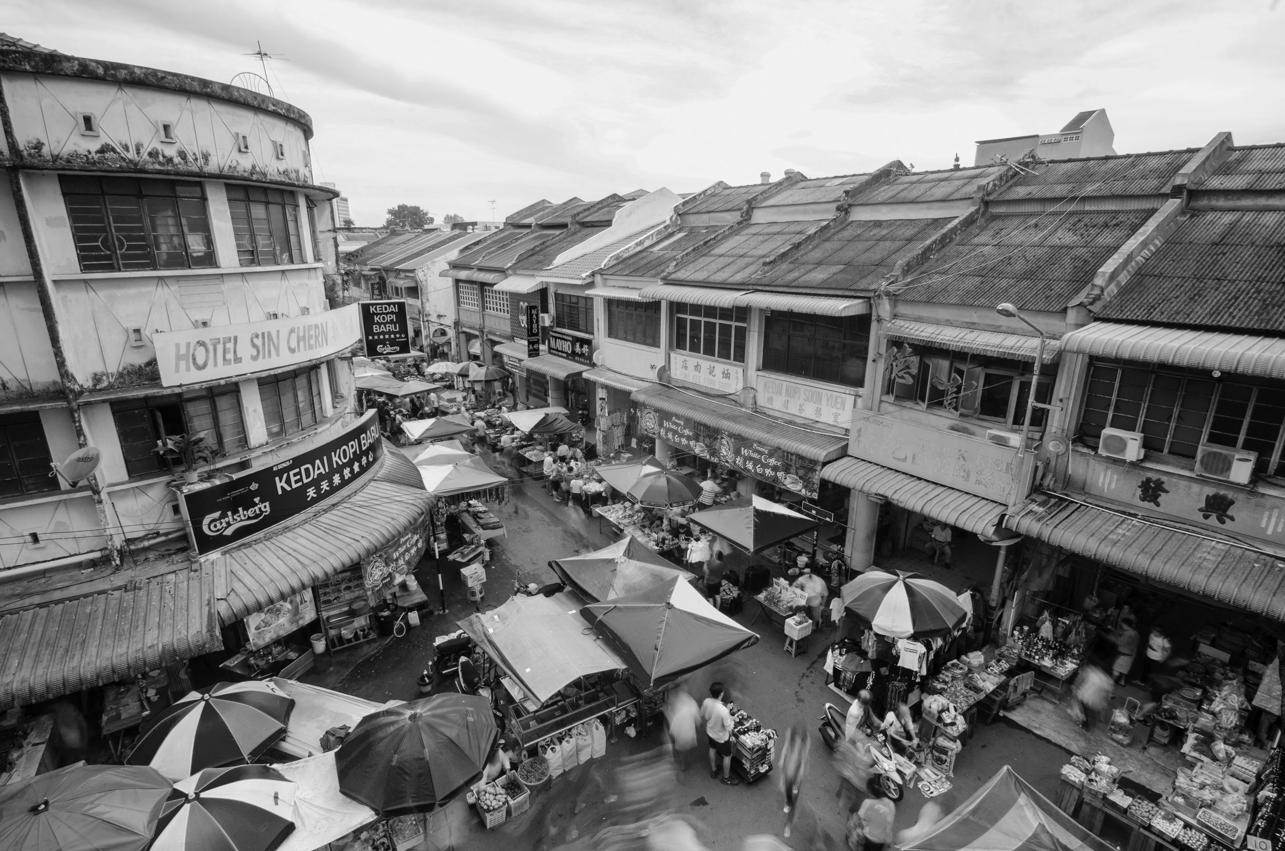 Shoplots at George Town, Penang